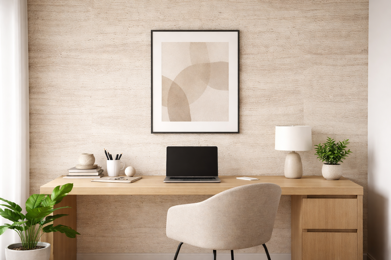 ტრავენტინის დრეკადი ქვის ფილა 106-65, (60სმx120სმ)  